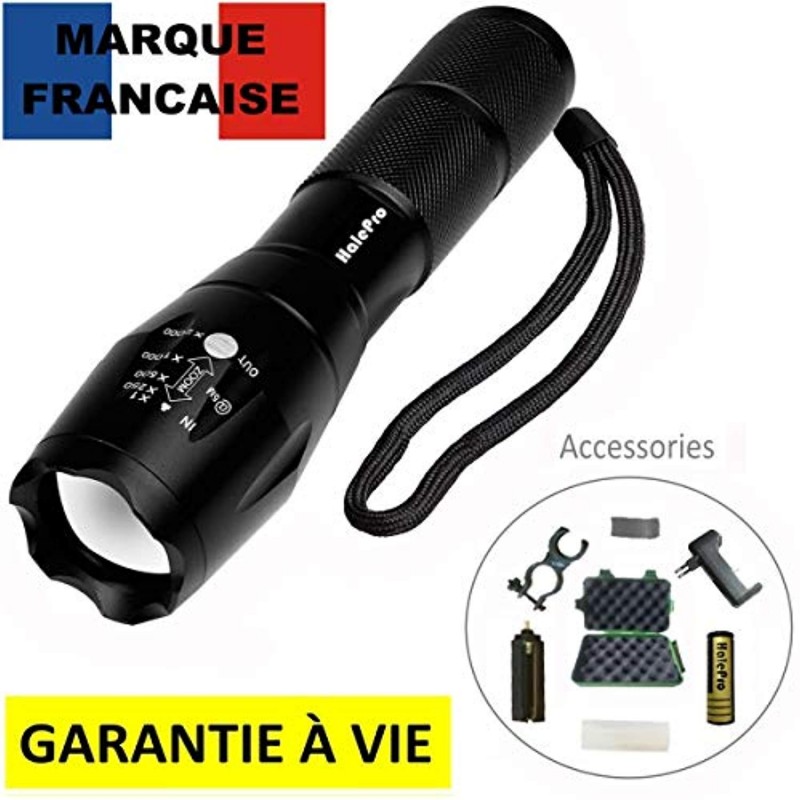 Lampe torche LED Portable P50 50W - Petits Prix Tunisie